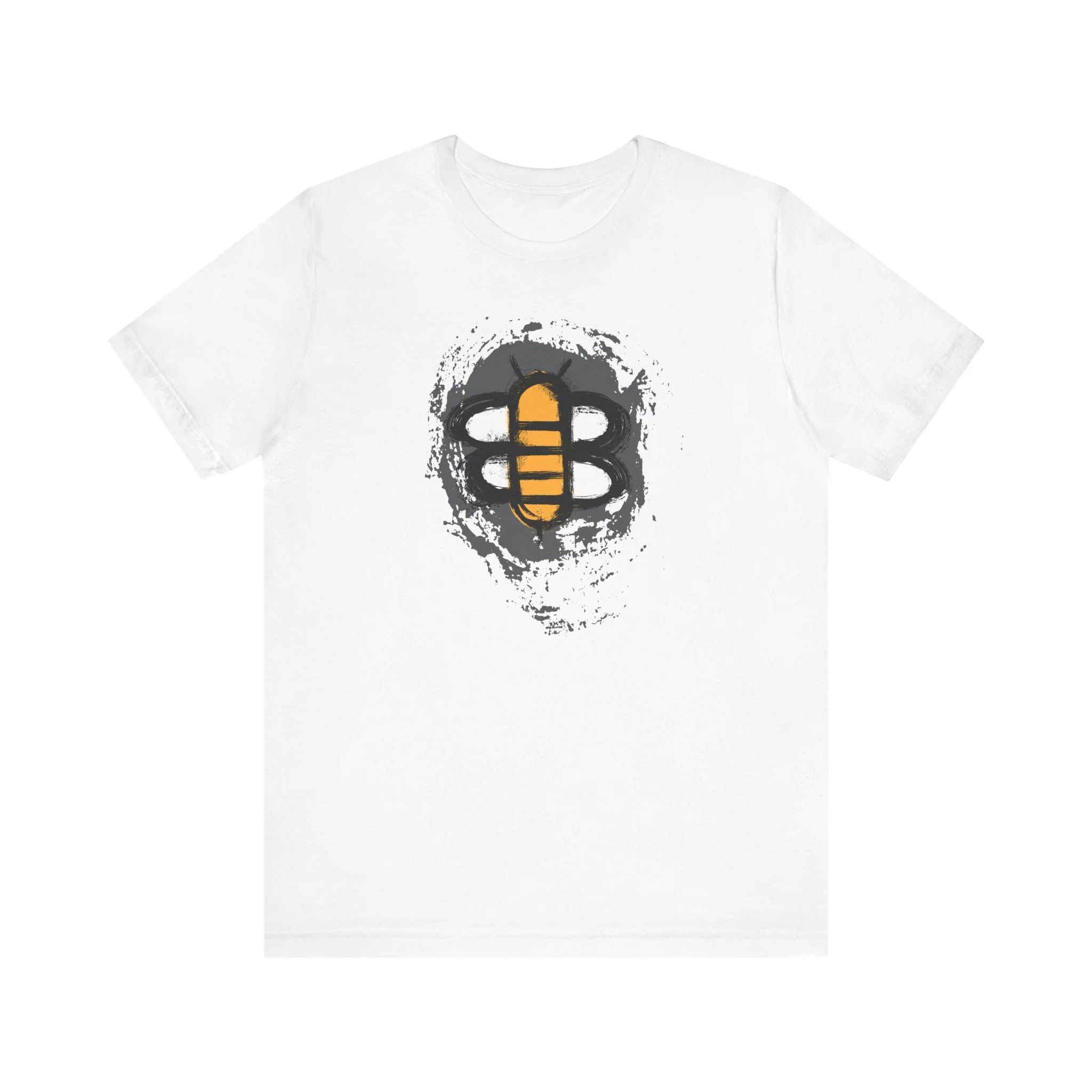 Bee Grunge Logo T-Shirt - Image 2