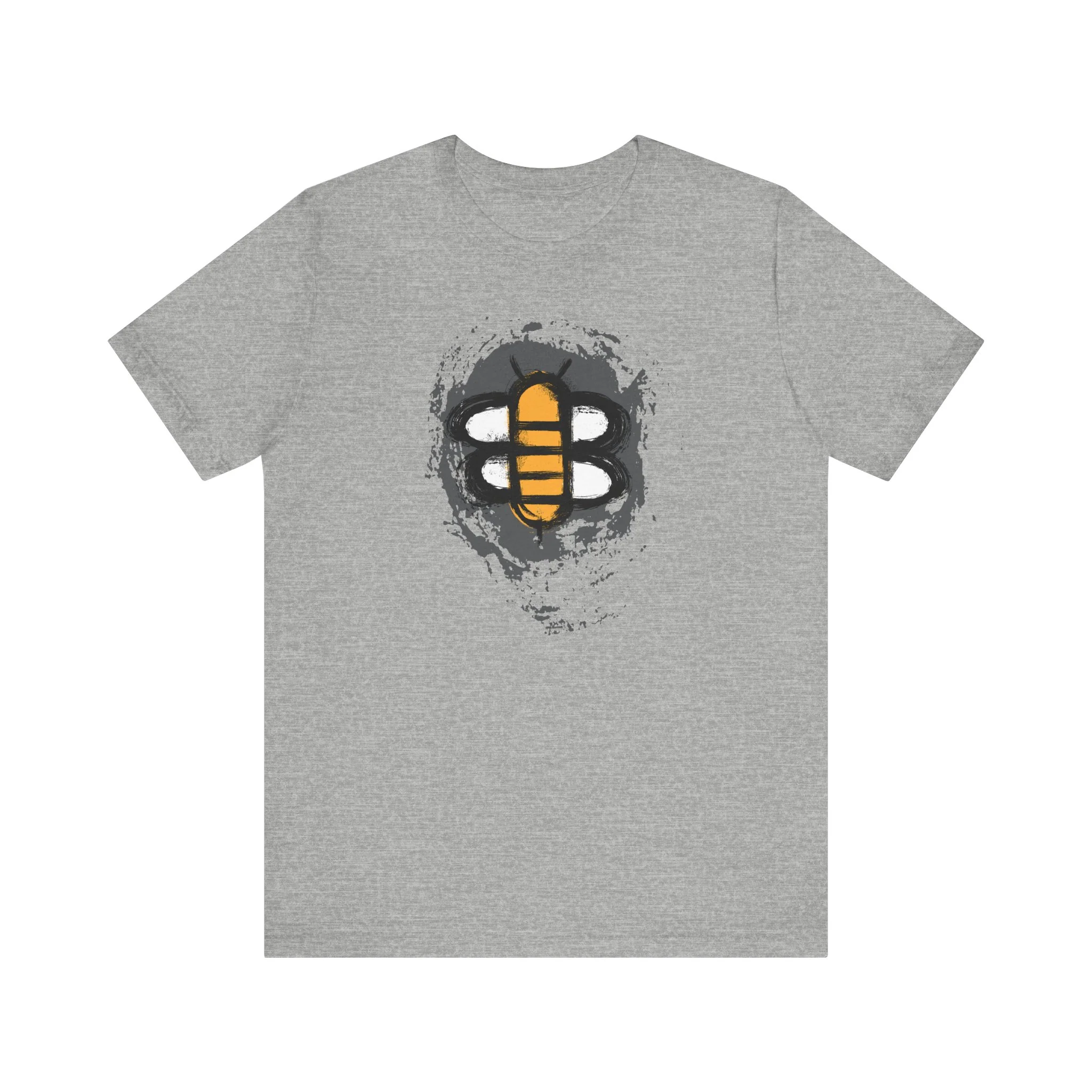 Bee Grunge Logo T-Shirt - Image 3