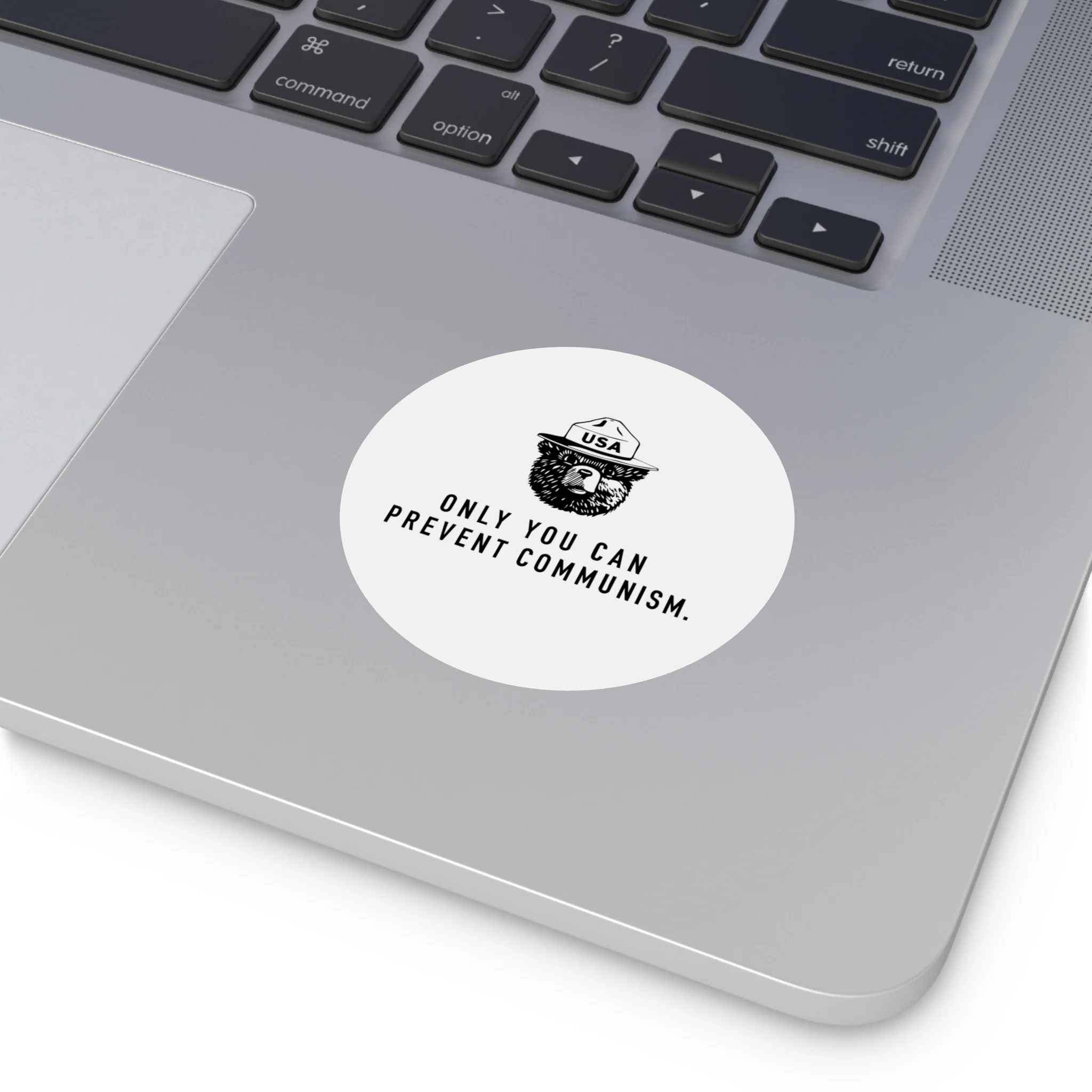 Only You Can Prevent Communism Vinyl Sticker - Image 2